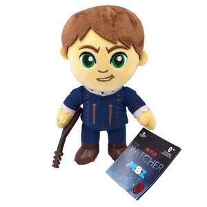 JINX Netflix's The Witcher M8Z Jaskier Plush 8-inch Stuffed Figure New with Tag
